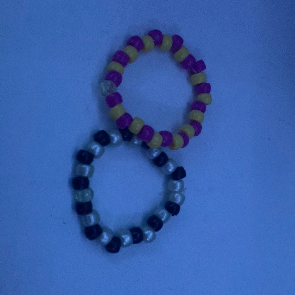 Lsu and saints braclet size fits all for 3 dollars